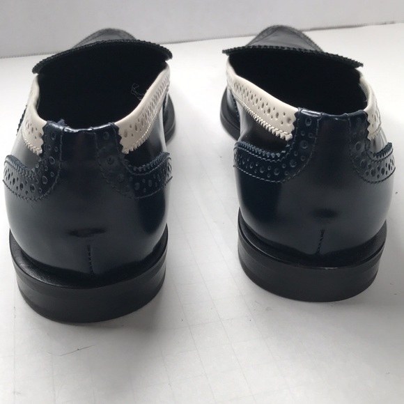 Tod’s women’s 3 tone leather loafers size 38 - Picture 5 of 8